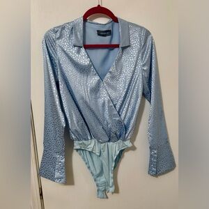 4SI3NNA Blue Bodysuit